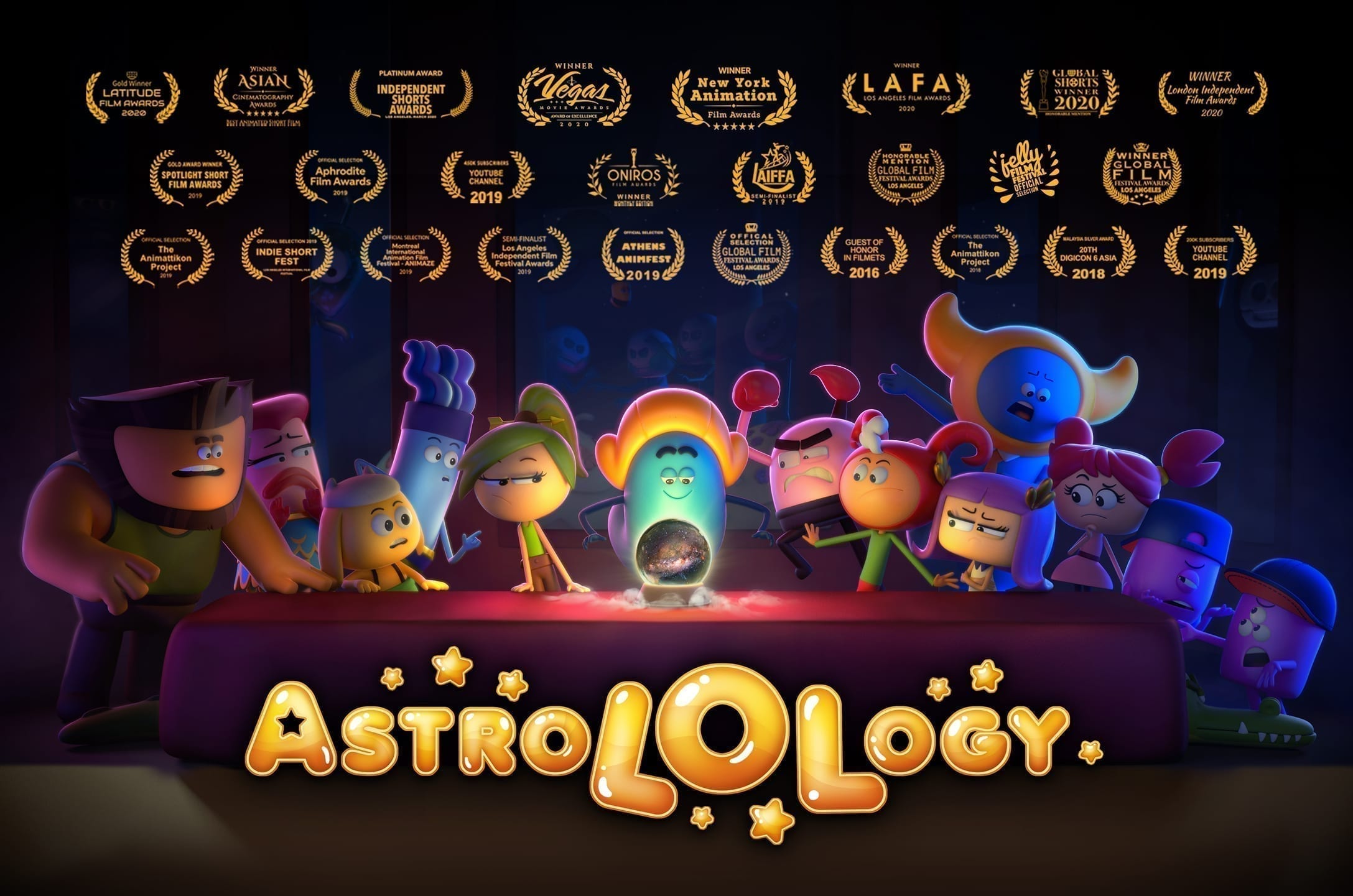 Malaysian Animated Web Series 'AstroLOLogy' Bags International Awards -  Lemon Sky Studios | Game , Animation, Art ,Outsource